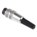 binder Circular Connector 2 Contacts Cable M16 Plug Male IP40 680 Series 09-0301-00-02