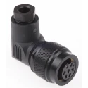 binder Circular Connector 7 Contacts Cable M16 Socket Female IP67 723 Series 99-0126-106-07