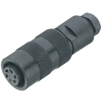 binder Industrial Circular Connector 19 Contacts Cable M16 Socket Female IP67 723 Series 09-0462-70-19