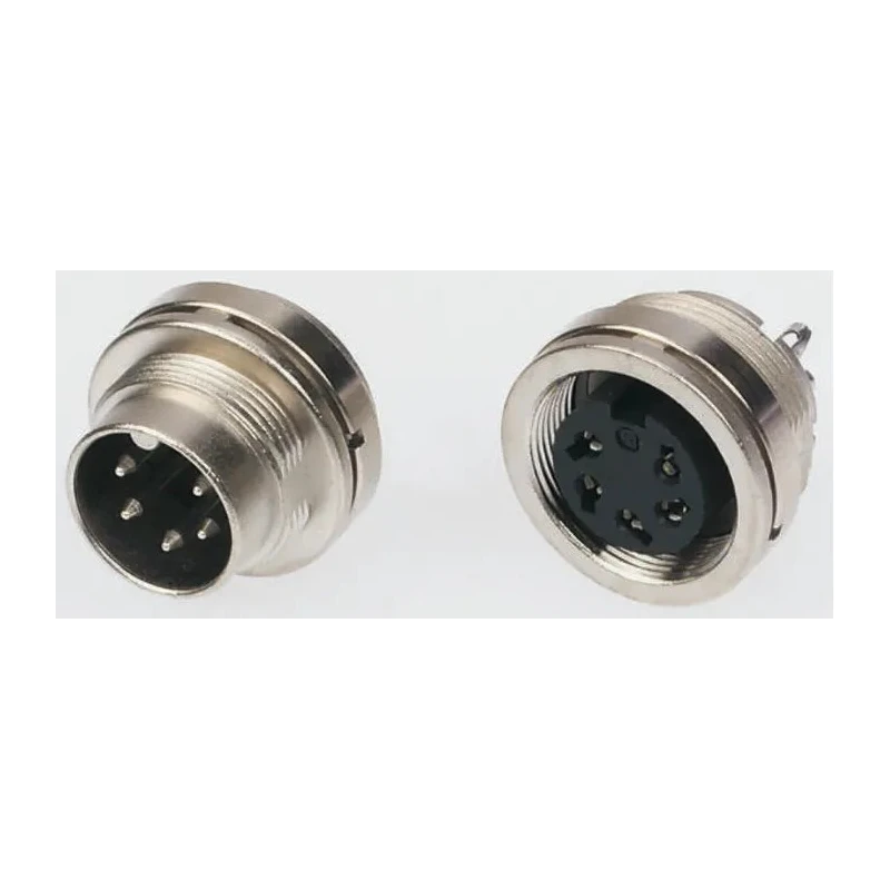 binder Circular Connector Panel Mount 16 Contacts Socket Male M16 IP40 680 Series 09-0339-00-16