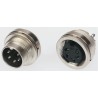 binder Circular Connector Panel Mount 16 Contacts Socket Male M16 IP40 680 Series 09-0339-00-16