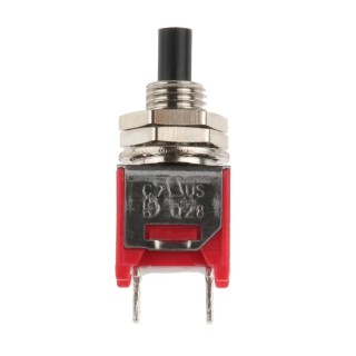 RS Pro Push Button Switch Momentary Panel Mount 4.9 mm Cutout SPST 28V dc 120V ac 734-6735