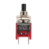 RS Pro Push Button Switch Momentary Panel Mount 4.9 mm Cutout SPST 28V dc 120V ac 734-6735