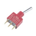 RS PRO PCB Mount On-On SPDT Toggle Switch, Through Hole Terminal, 12 V dc, 112 V ac 734-6962