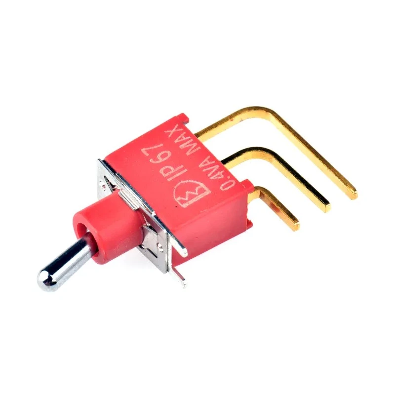 RS PRO Toggle Switch PCB Mount On-On SPDT Through Hole Terminal 12 V dc 112 V ac 734-6974