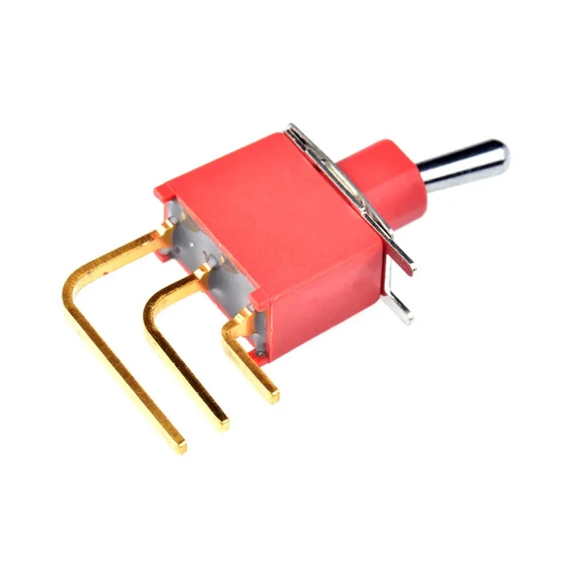 RS PRO Toggle Switch PCB Mount On-On SPDT Through Hole Terminal 12 V dc 112 V ac 734-6974