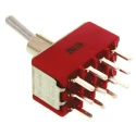 RS PRO Toggle Switch PCB Mount On-On-On 4PDT Through Hole Terminal 20 V dc 112 V ac 734-7012