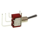 RS PRO Toggle Switch PCB Mount On-On SPDT Through Hole Terminal 26 V dc 112 V ac 734-7072