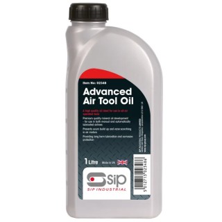 SIP 1 Litre Airtool Oil Advanced Lubricant Bottle for Air Tools 02348