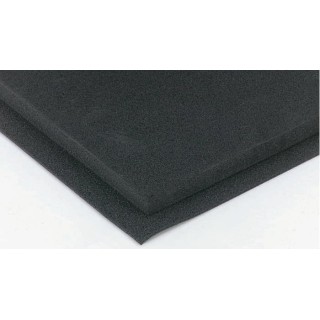 RS PRO Black Polyethylene Rubber Sheet 1 m x 2 m x 3 mm, 110 °C 733-6696