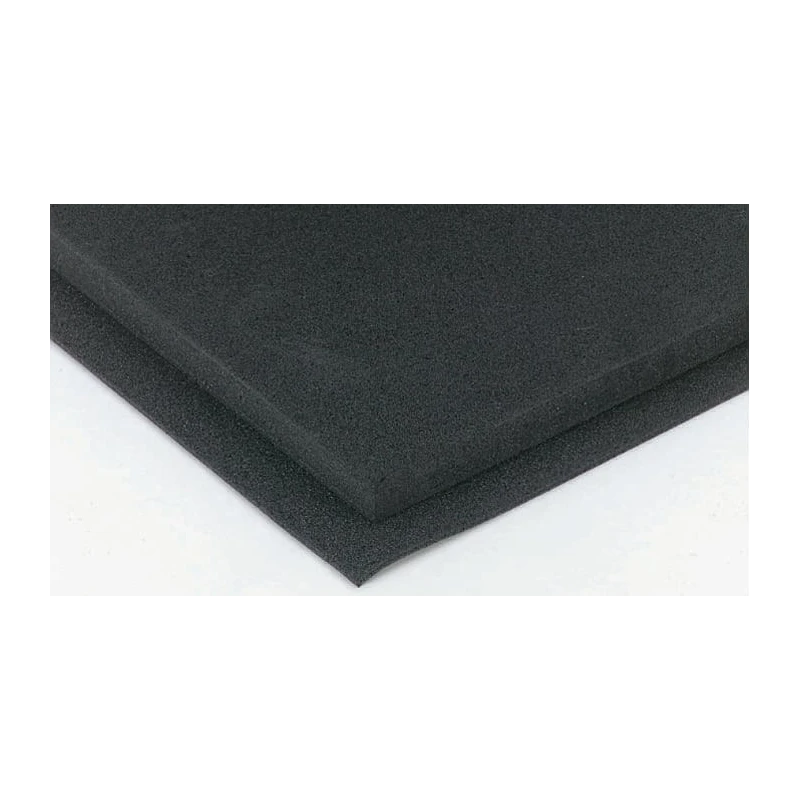 RS PRO Black Polyethylene Rubber Sheet 1 m x 2 m x 3 mm, 110 °C 733-6696