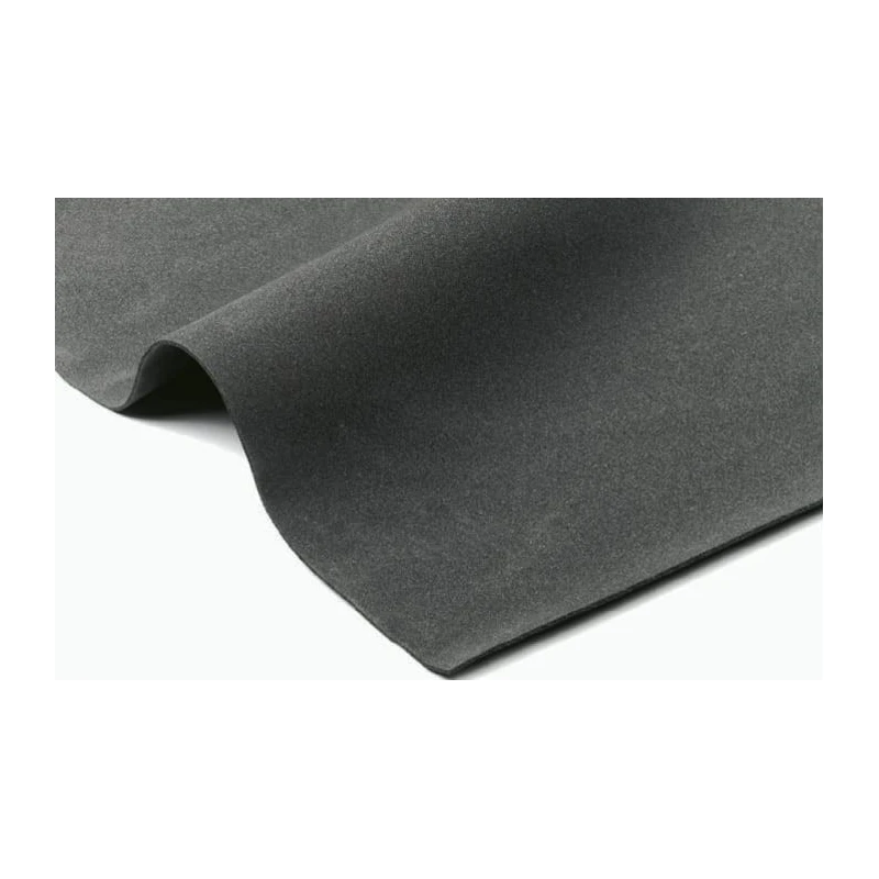 RS PRO Black Neoprene Sponge Rubber Sheet 1 m x 2 m x 20 mm, Operating temperature up to 85 °C 733-6750