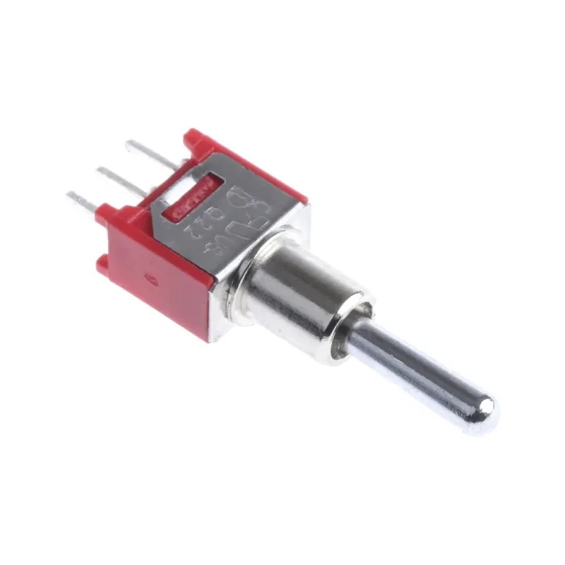 RS PRO Toggle Switch PCB Mount On-Off-On SPDT Through Hole Terminal 24 V dc 240 V ac 734-7224