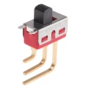 RS PRO PCB Slide Switch SPDT Latching 400mA Nylon Actuator 28V DC 250V AC 734-7309