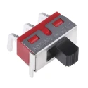 RS PRO PCB Slide Switch SPDT Latching 5A 28V DC Silver Plated Brass 734-7296