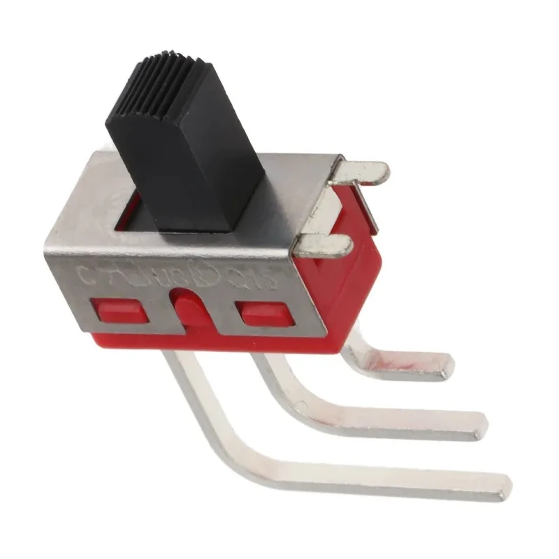 RS PRO PCB Slide Switch SPDT Latching 5A Nylon Actuator 12.7mm x 6.6mm x 17.44mm 734-7321