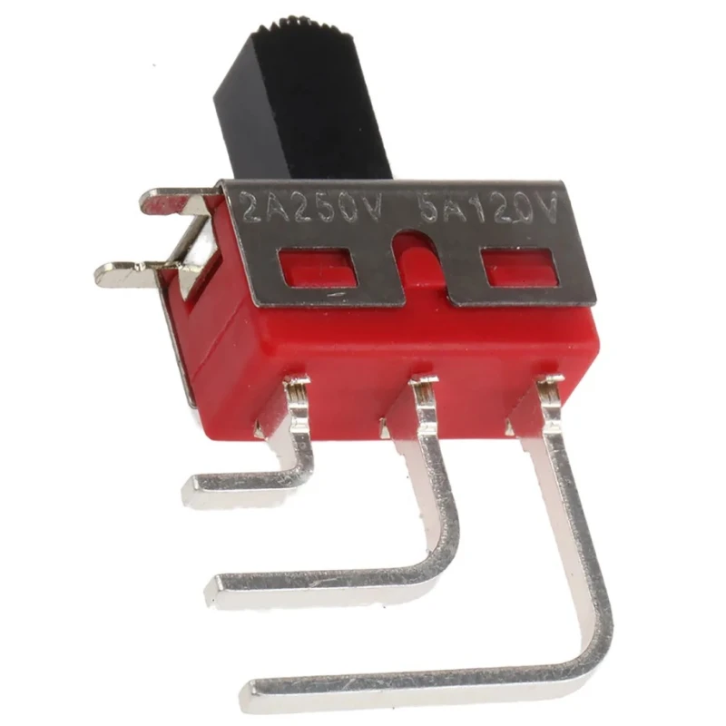 RS PRO PCB Slide Switch SPDT Latching 5A Nylon Actuator 12.7mm x 6.6mm x 17.44mm 734-7321