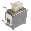 RS PRO IP67 PCB Slide Switch SPDT Latching 400mA Polybutylene Terephthalate IP67