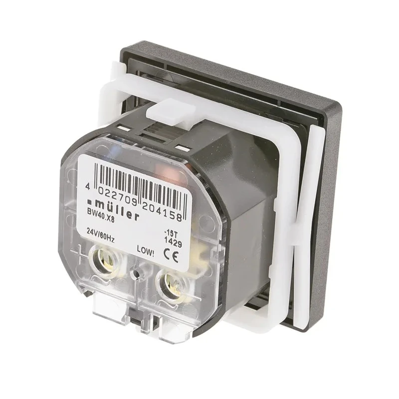 Muller 6 Digit Motor Driven Counter, No Reset, 4.4mm Digit Height, 24V, 60Hz BW40