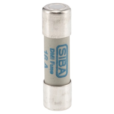 SIBA 16A Ceramic Cartridge Fuse, 10 x 38 mm, 1 kV AC, gR Fuse Characteristic, URZ Series 50-199-06/16A