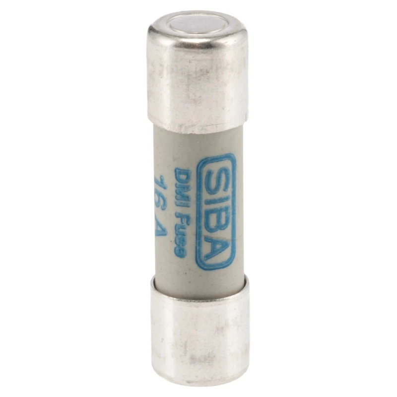SIBA 16A Ceramic Cartridge Fuse, 10 x 38 mm, 1 kV AC, gR Fuse Characteristic, URZ Series 50-199-06/16A