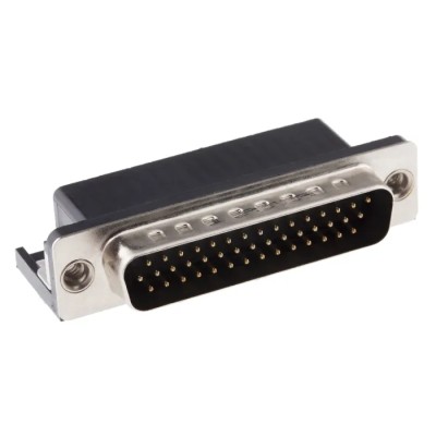 Amphenol ICC 44 Way Right Angle 2.29 mm Pitch Through Hole D-Sub Connector Male 10090926-P444XLF