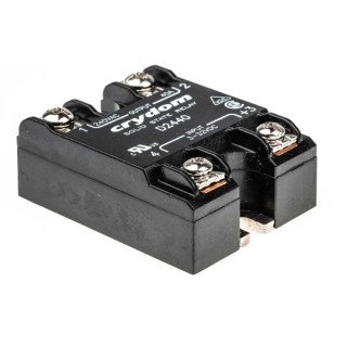 Crydom 1 Series Solid State Relay Panel Mount, 40 A Load Current, 280 Vrms Load Voltage, 32V DC Control D2440