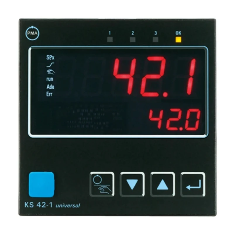 P.M.A KS42 Panel PID Temperature Controller 5 Input, 2 Output Relay 250V AC On-Off KS42