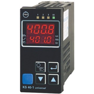 P.M.A KS40 Panel PID Temperature Controller 2 Output Relay 250V On-Off KS40