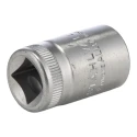 STAHLWILLE 3/8 in Drive 13 mm 12 Point Square Chrome Plated Steel Socket 30mm Overall Length 02010013