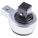 STAHLWILLE Reversible Ratchet Insert 14 x 18 Insert Size, 3/4 inch, Chrome Finish 58250040