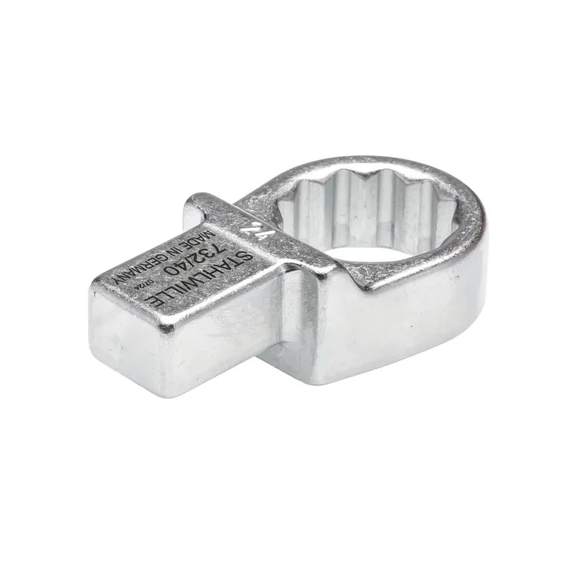 STAHLWILLE Spanner Head Torque Wrench Insert 14 x 18 mm Insert Size, 24 mm Chrome Finish 58224024