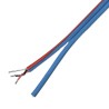 Van Damme VDC twin fig. 8 Series Screened 4 Core Audio Cable Red Blue Jacket 100m 268-090-100