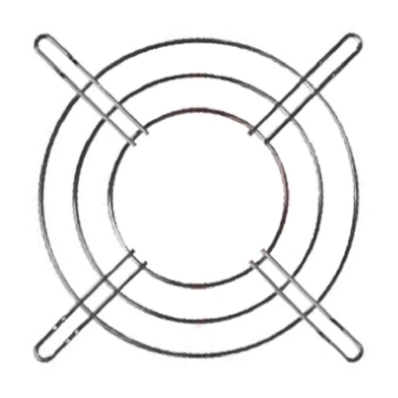 RS PRO Steel Finger Guard for 120 mm Fans, 104.8 mm Hole Spacing, 109 mm Width, 5.5 mm Depth 737-3998