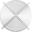 ebm-papst RS PRO Steel Finger Guard for 225 mm Fans, 240 mm Hole Spacing, 215 mm Width, 8.7 mm Depth 737-4020