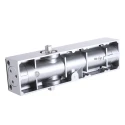 RS PRO Silver Fire Door Suitable Door Closer Adjustable Strength Aluminium Construction 950mm Width 65kg Max Door 734-8832