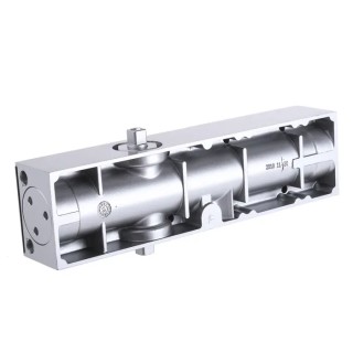 RS PRO Silver Fire Door Suitable Door Closer Adjustable Strength Aluminium Construction 950mm Width 65kg Max Door 734-8832