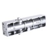 RS PRO Silver Fire Door Suitable Door Closer Adjustable Strength Aluminium Construction 950mm Width 65kg Max Door 734-8832