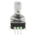 Bourns Mechanical Rotary Encoder 24 ppr Pulse Incremental with 6 mm Knurl Shaft, 15 mm Shaft Length PEC11R-4215K-S0024