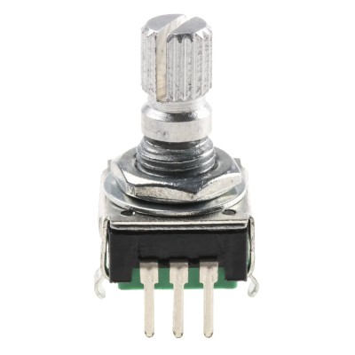 Bourns Mechanical Rotary Encoder 24 ppr Pulse Incremental with 6 mm Knurl Shaft, 15 mm Shaft Length PEC11R-4215K-S0024