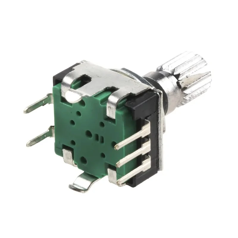 Bourns Mechanical Rotary Encoder 24 ppr Pulse Incremental with 6 mm Knurl Shaft, 15 mm Shaft Length PEC11R-4215K-S0024