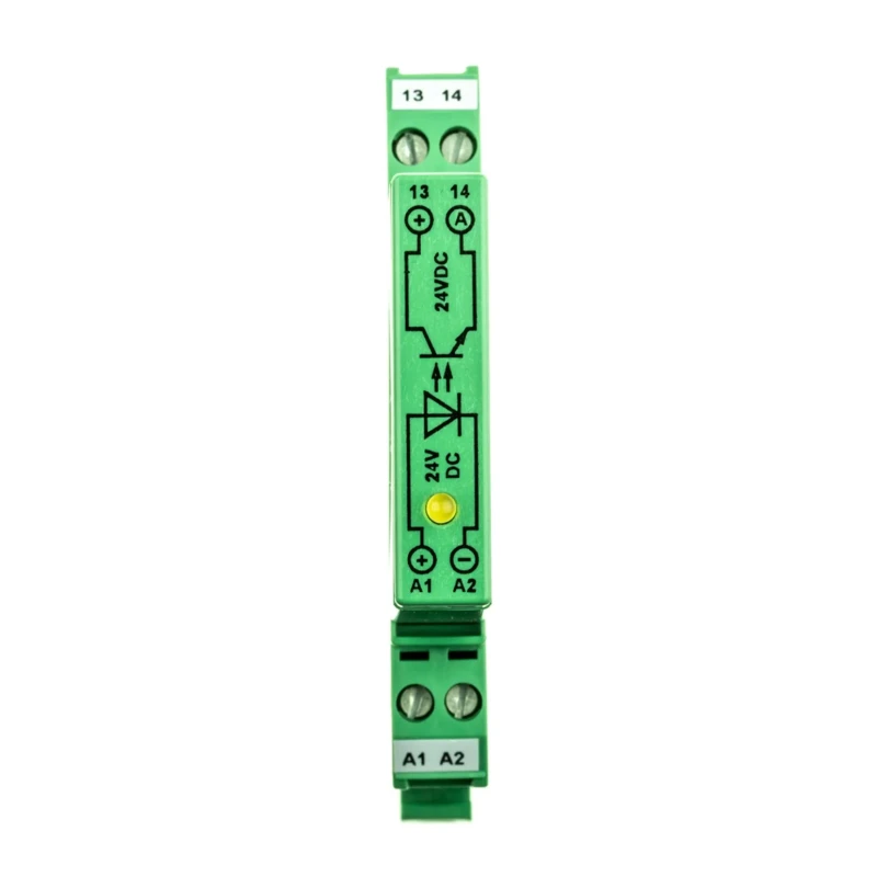 Phoenix Contact EMG 10-OV- 24DC/24DC/1 Series Solid State Interface Relay, DIN Rail Mount 2944229