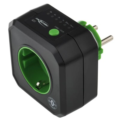 Ansmann AES1 Digital Plug In Timer 230V Digital Display Energy Saving Indoor Use AES1
