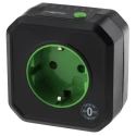 Ansmann AES1 Digital Plug In Timer 230V Digital Display Energy Saving Indoor Use AES1