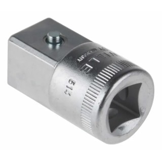 STAHLWILLE 3/4 in Square Drive Adapter Socket 44mm Overall Length Steel Polished Finish 13030005