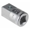 STAHLWILLE 3/4 in Square Drive Adapter Socket 44mm Overall Length Steel Polished Finish 13030005
