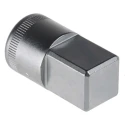 STAHLWILLE 3/4 in Square Drive Adapter Socket 44mm Overall Length Steel Polished Finish 13030005