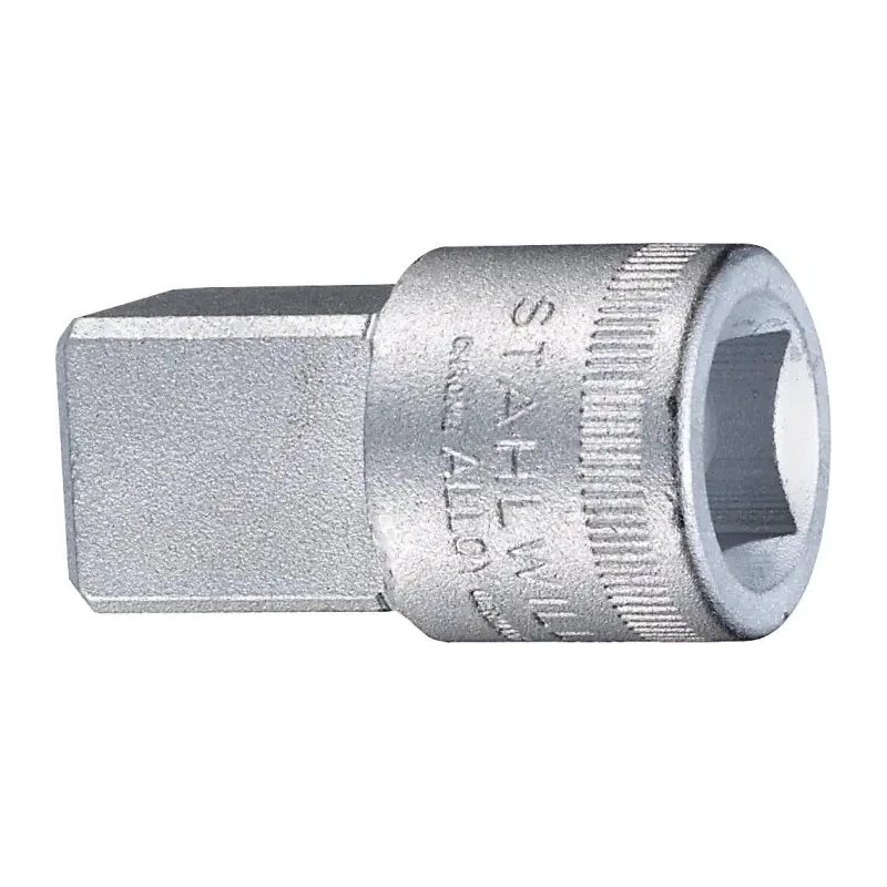 STAHLWILLE 3/4 in Square Drive Adapter Socket 44mm Overall Length Steel Polished Finish 13030005