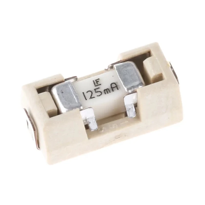 Littelfuse Non-Resettable Super Fast Acting Time Lag Fuse 125mA, 125V 0154.125DR