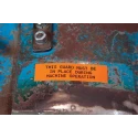 Brady Black on Orange Vinyl Label Printer Tape, 12.7 mm Width, 6.4 m Length, BMP21 LAB Compatible M21-500-595-OR
